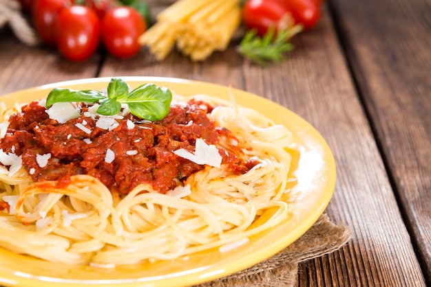 spaghetti met tomatensaus