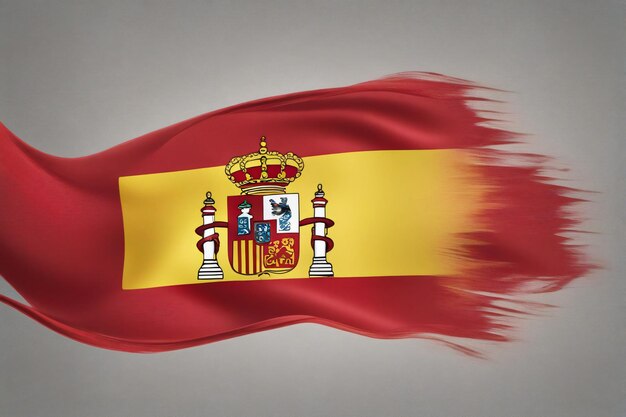 Spain flag texture