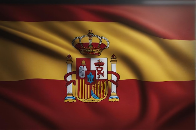 Spain flag texture