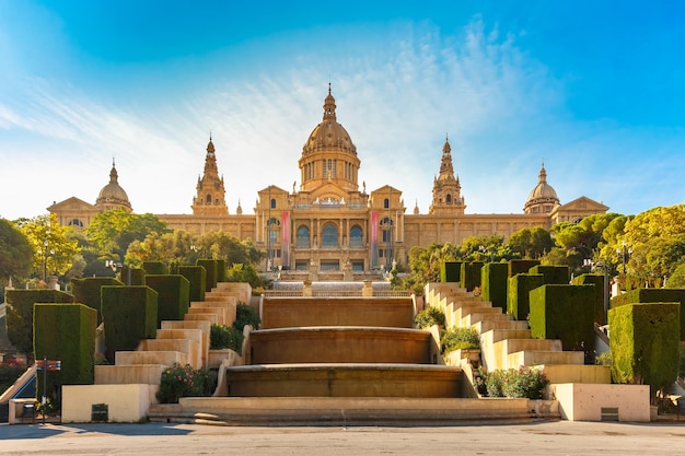 Spain square or Placa De Espanya Barcelona Spain