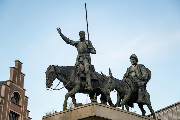 Spain SquarexA в центре Брюсселя, Бельгия