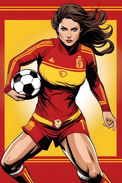 Spain women's football team player