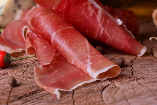 Spanish food jamon