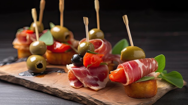 Spanish pinchos