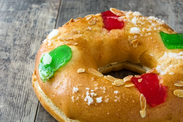 Spanish typical epiphany cake 