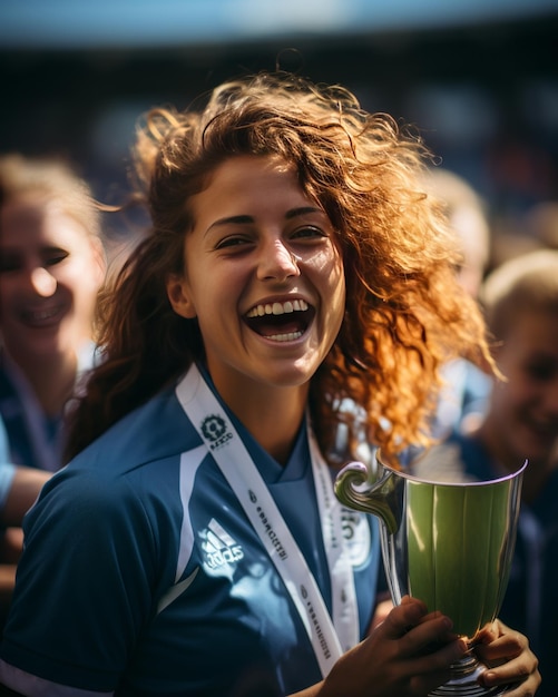 Spanish women's football team Stock photography