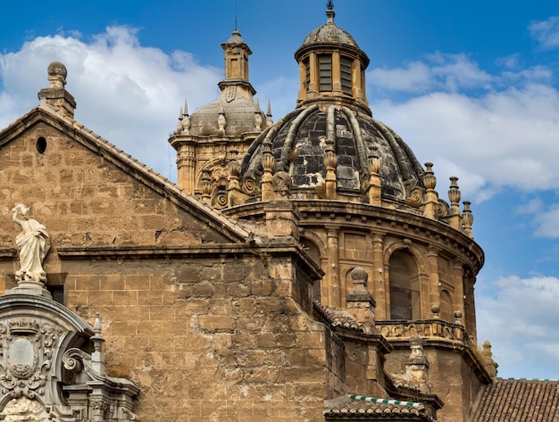 Spanje Kerk van Granada in een historisch deel van de stad