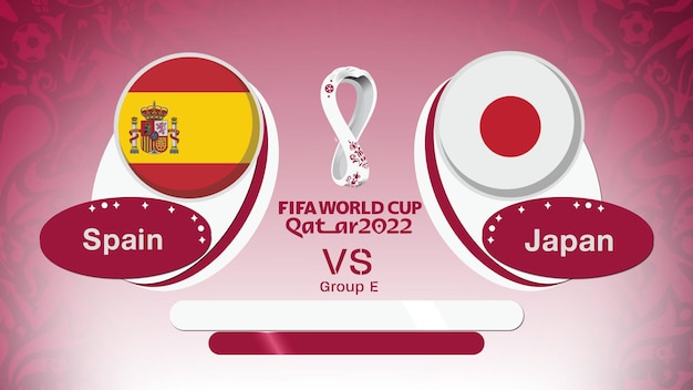 Spanje vs Japan, FIFA World Cup 2022 Qatar, Groep E