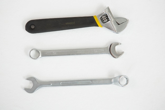 Photo spanners and adjustable wrench