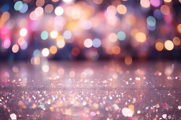 Sparkle and Blur A Party Background