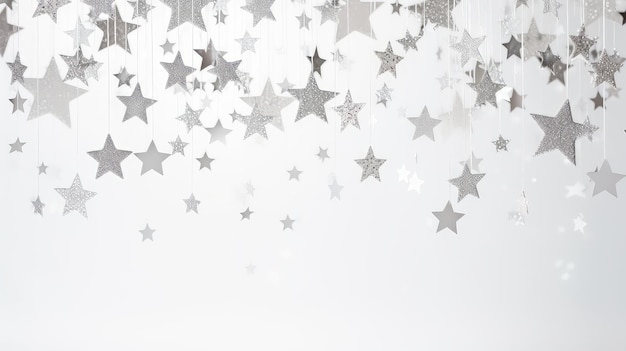 Photo sparkle decoration stars background