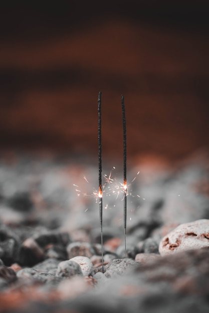 The sparklers