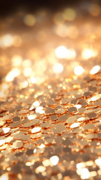 sparkles of golden plate texture background