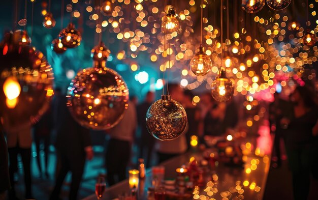 Sparkling Adornments and Glittering Lights