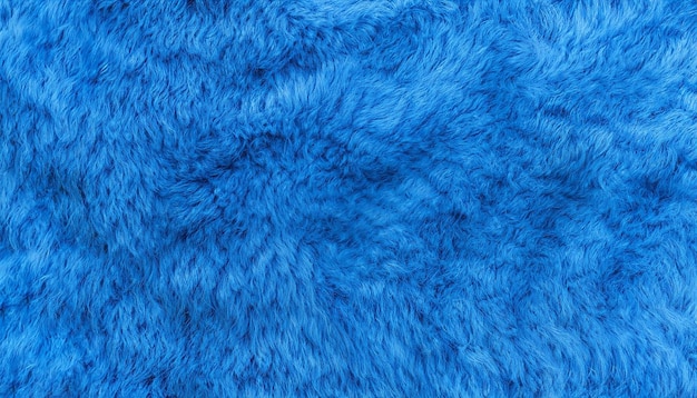 sparkling blue fur texture background with copy space for text or image
