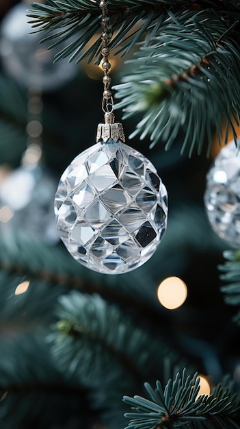 Sparkling ornaments UHD wallpaper