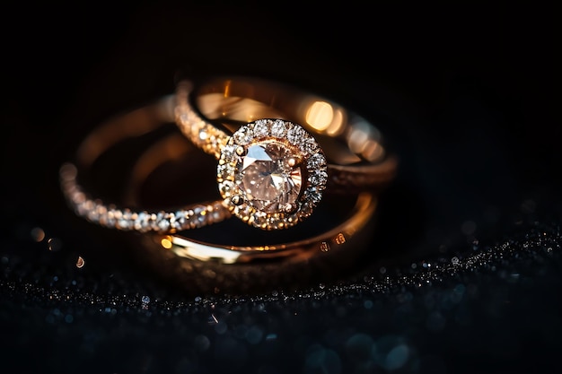 Sparkling Rings for Engagement