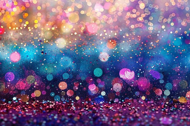 Sparkling Storm Confetti Background photo