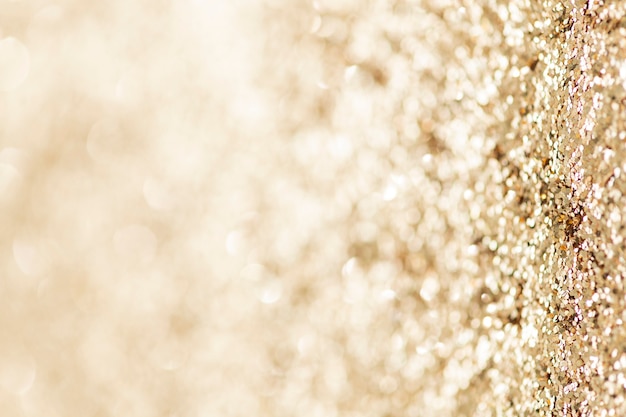 Sparkly gouden glitter achtergrondstructuur