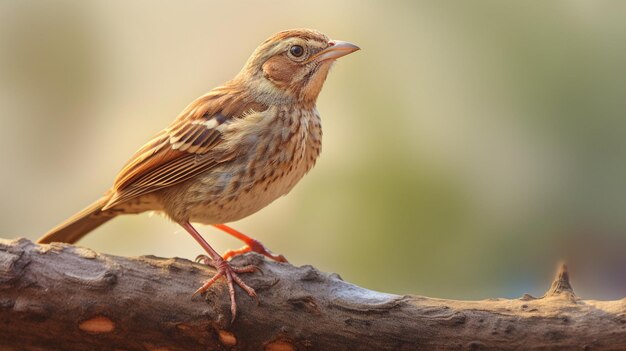 Photo sparrow on the branch passer montanus