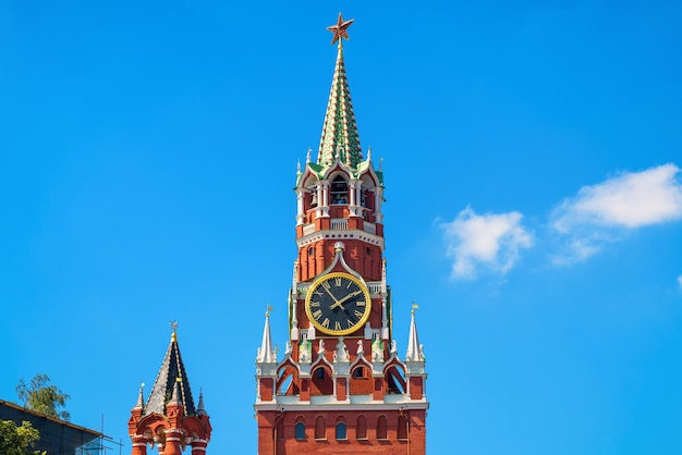 Spasskaya tower of Moscow Kremlin