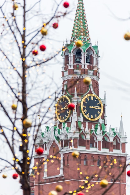 Spasskaya Tower on Red square