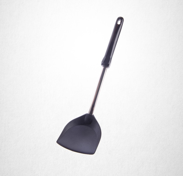 Spatula against white background