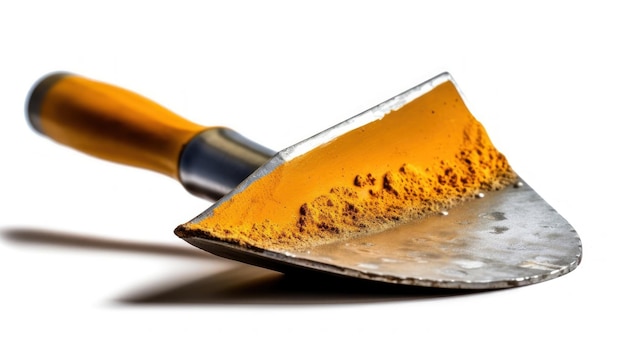 лопаточка используется, чтобы отрезать кусок масла.