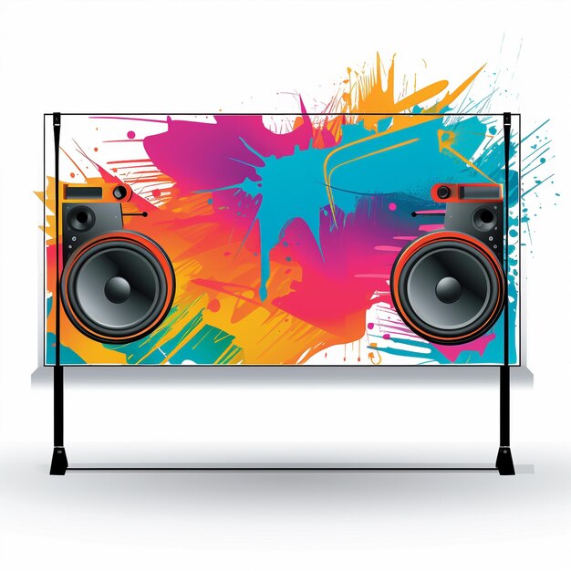 Photo speaker illustration hd 8k wallpaper stock photographic image