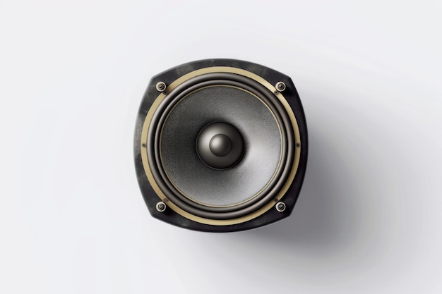 Speaker on white background