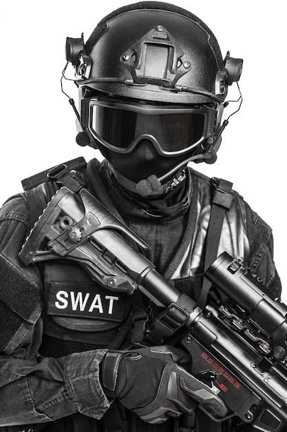 Spec ops police officer SWAT