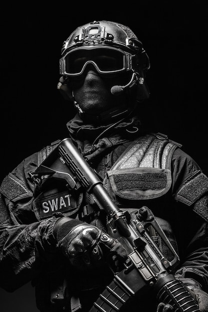 Spec ops police officer SWAT