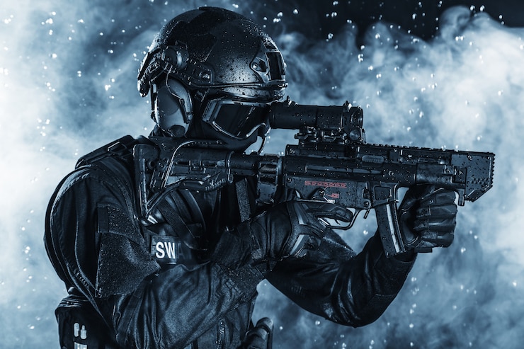 Photo spec ops警察官swat