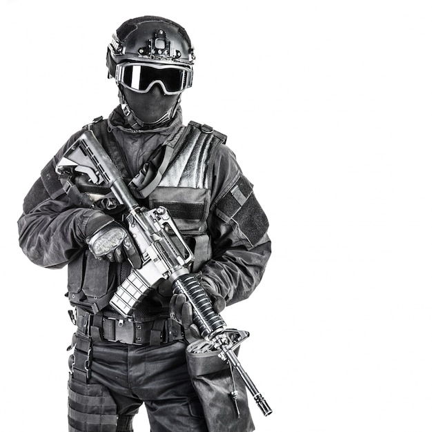 Spec ops police officer SWAT