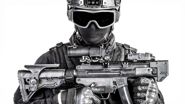 Spec ops police officer SWAT