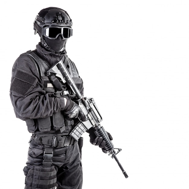 Spec ops police officer SWAT