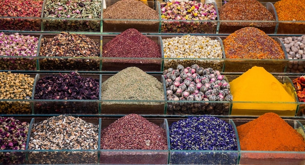 Specerijen op de Spice Market in Istanbul
