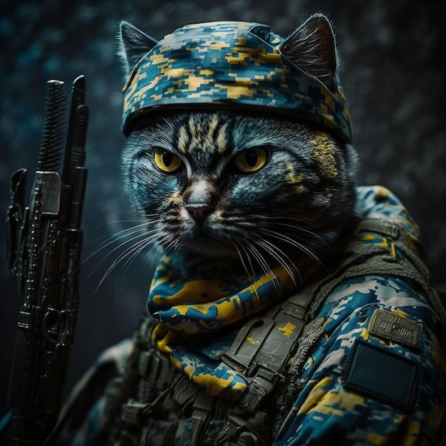 Special Forces Cat Generative ai