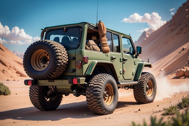 Special forces military jeep off road vehicle with high performance and high horsepower car army