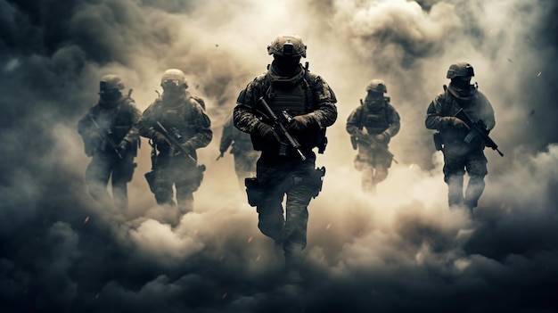 special forces in the smokearmy concept