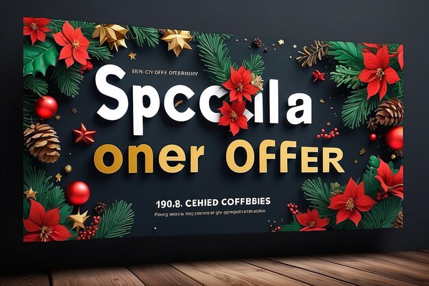 Foto avviso di offerta speciale