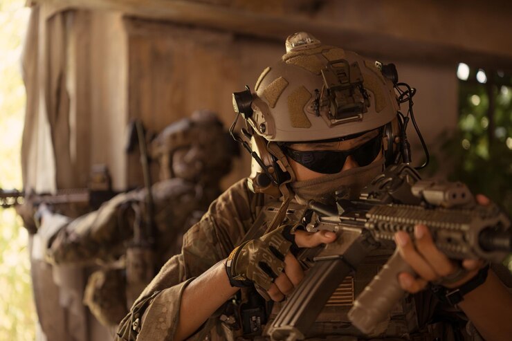 Special operations forces Study geography and plan an attack on the enemy