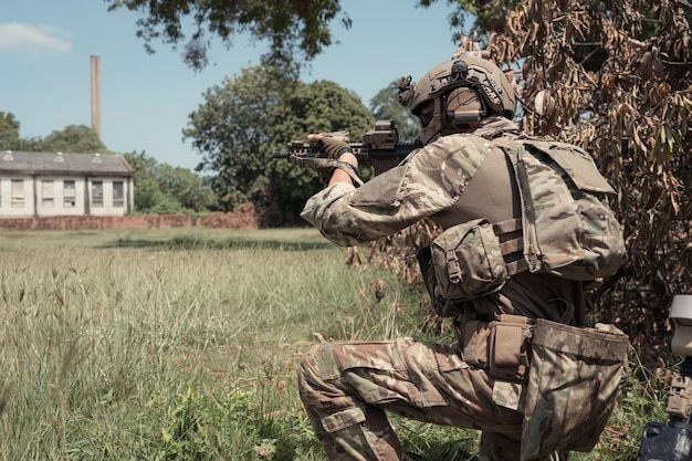 Special operations forces Study geography and plan an attack on the enemy