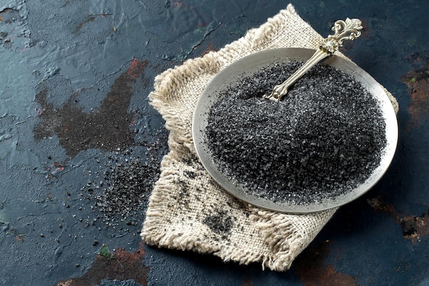 Special useful Kostroma black salt Russia