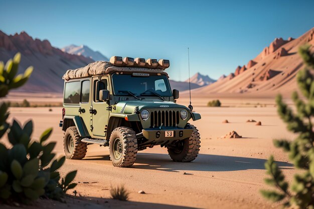 Speciale troepen militaire jeep off-road voertuig met hoge prestaties en hoge paardenkracht auto leger