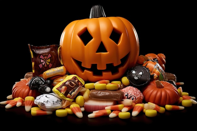 Photo specially halloween candies