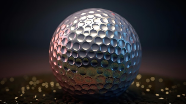 Specifiek type golfbal voor golf ai genereren