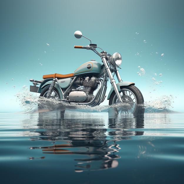 Spectacular 3D water image stunning realism