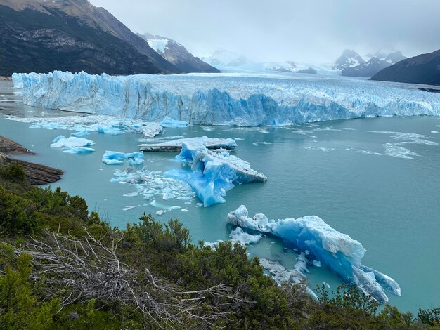 Photo spectacular perito moreno glacier argentina