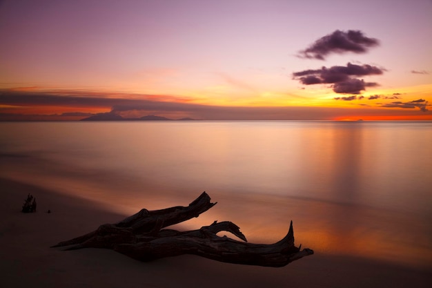 Spectacular Sunset Close To Montserrat Antigua